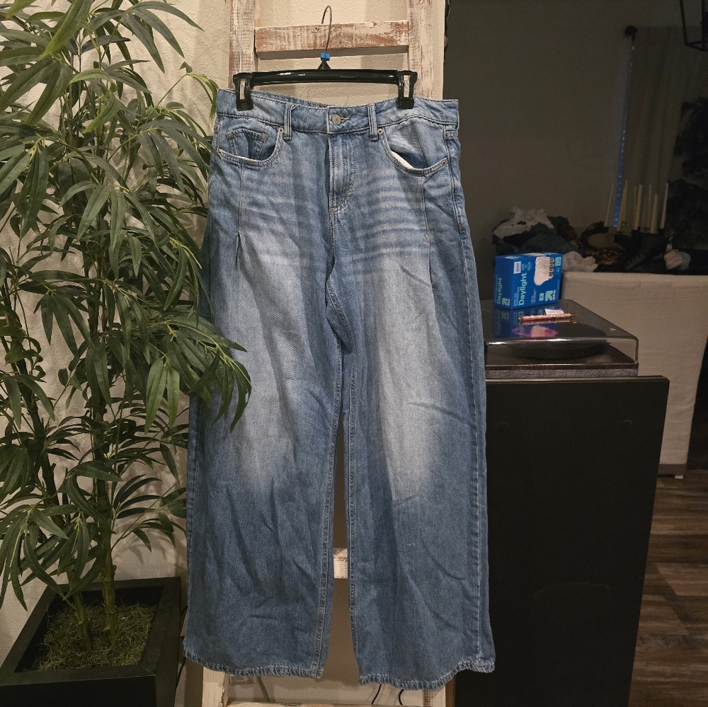 Lucky Brsnd Palazzo Blue WoMen's Jeans Size 29